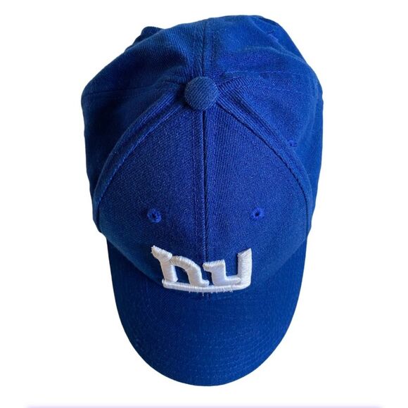New York Giants NFL Reebok Hat Cap Blue White Adjustable Strapback One Size - Picture 3 of 14
